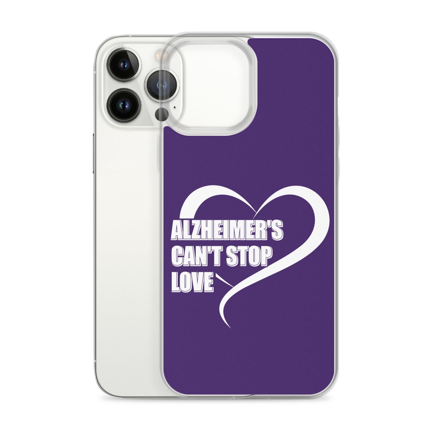 Alzheimer's Awareness Purple Perfect Fit Phone Case for iPhone®