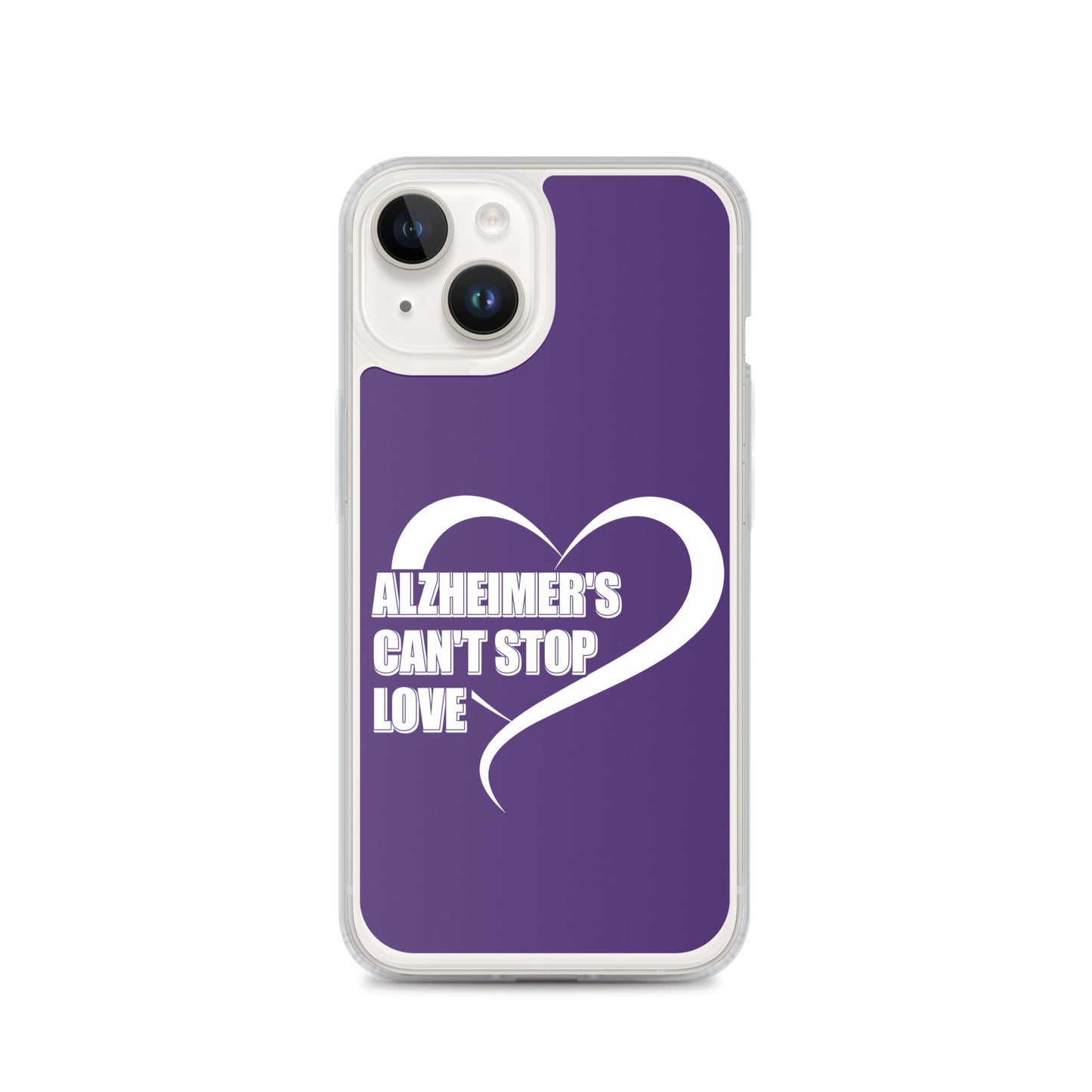 Alzheimer's Awareness Purple Perfect Fit Phone Case for iPhone®