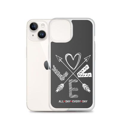 Love All Day Every Day Eclipse Back Perfect Fit Phone Case for iPhone®