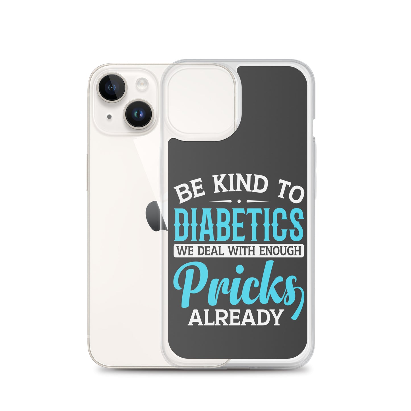 Diabetes Awareness Eclipse Perfect Fit Phone Case for iPhone®