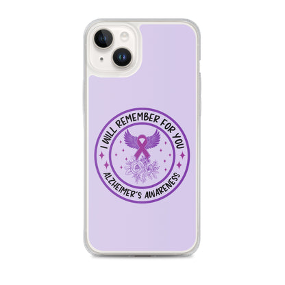 Alzheimer's Awareness Purple Perfect Fit Phone Case for iPhone®