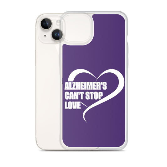 Alzheimer's Awareness Purple Perfect Fit Phone Case for iPhone®