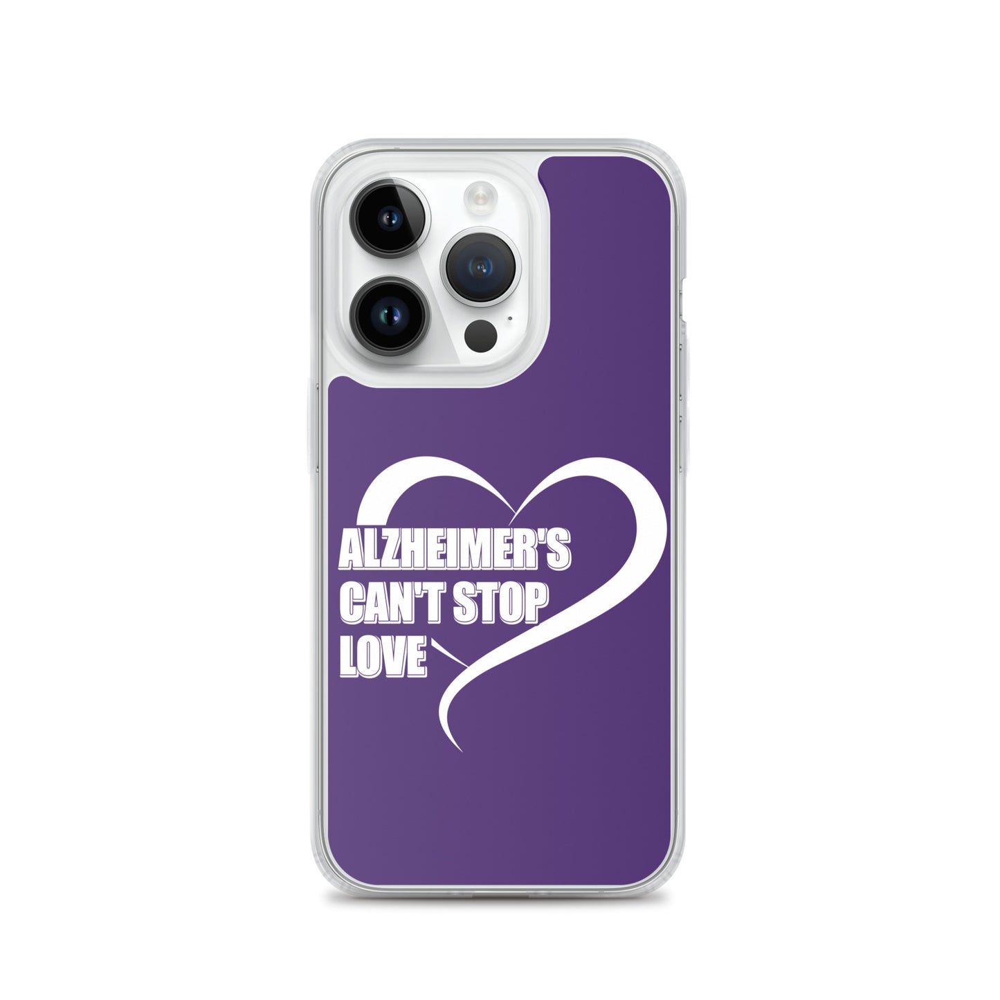 Alzheimer's Awareness Purple Perfect Fit Phone Case for iPhone®