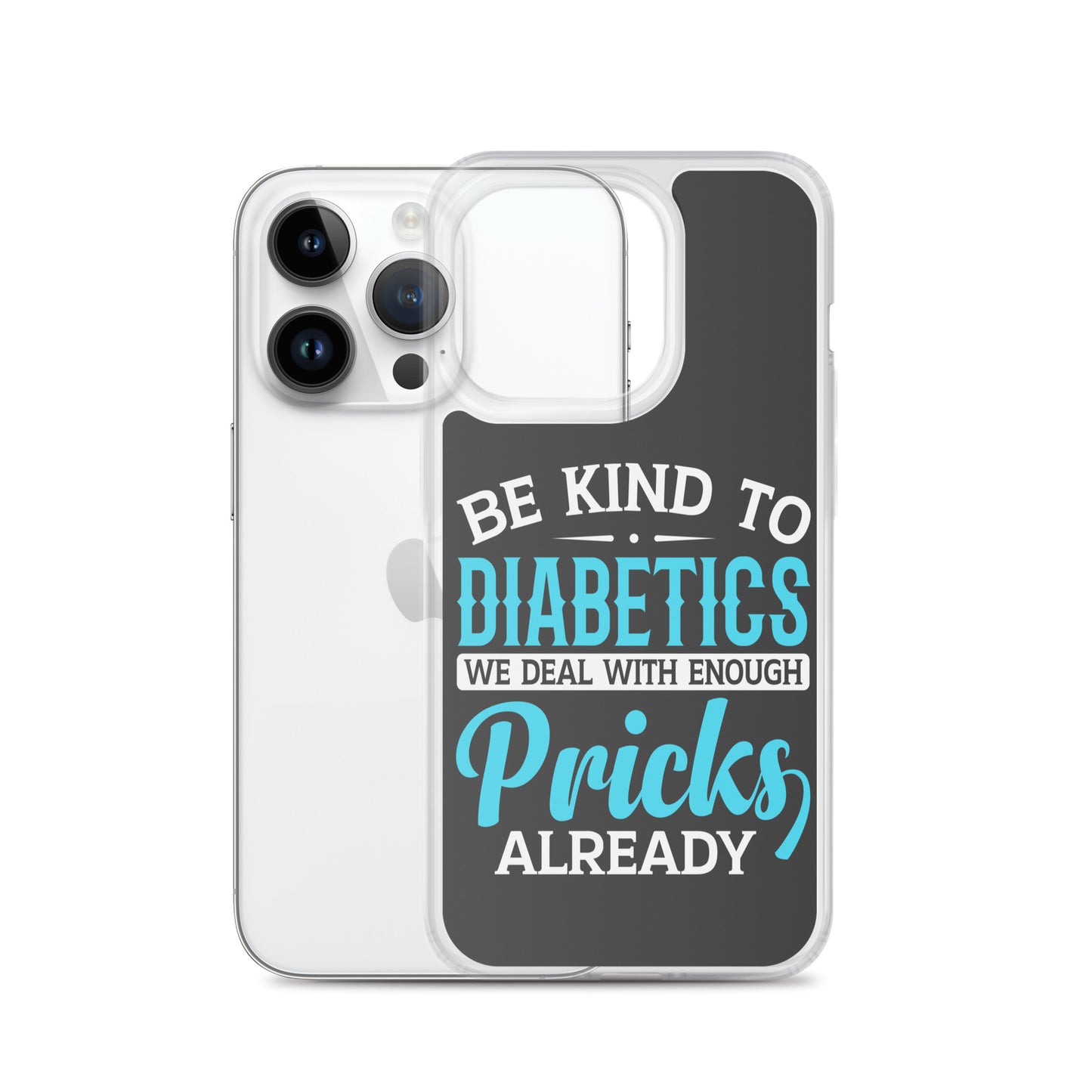 Diabetes Awareness Eclipse Perfect Fit Phone Case for iPhone®