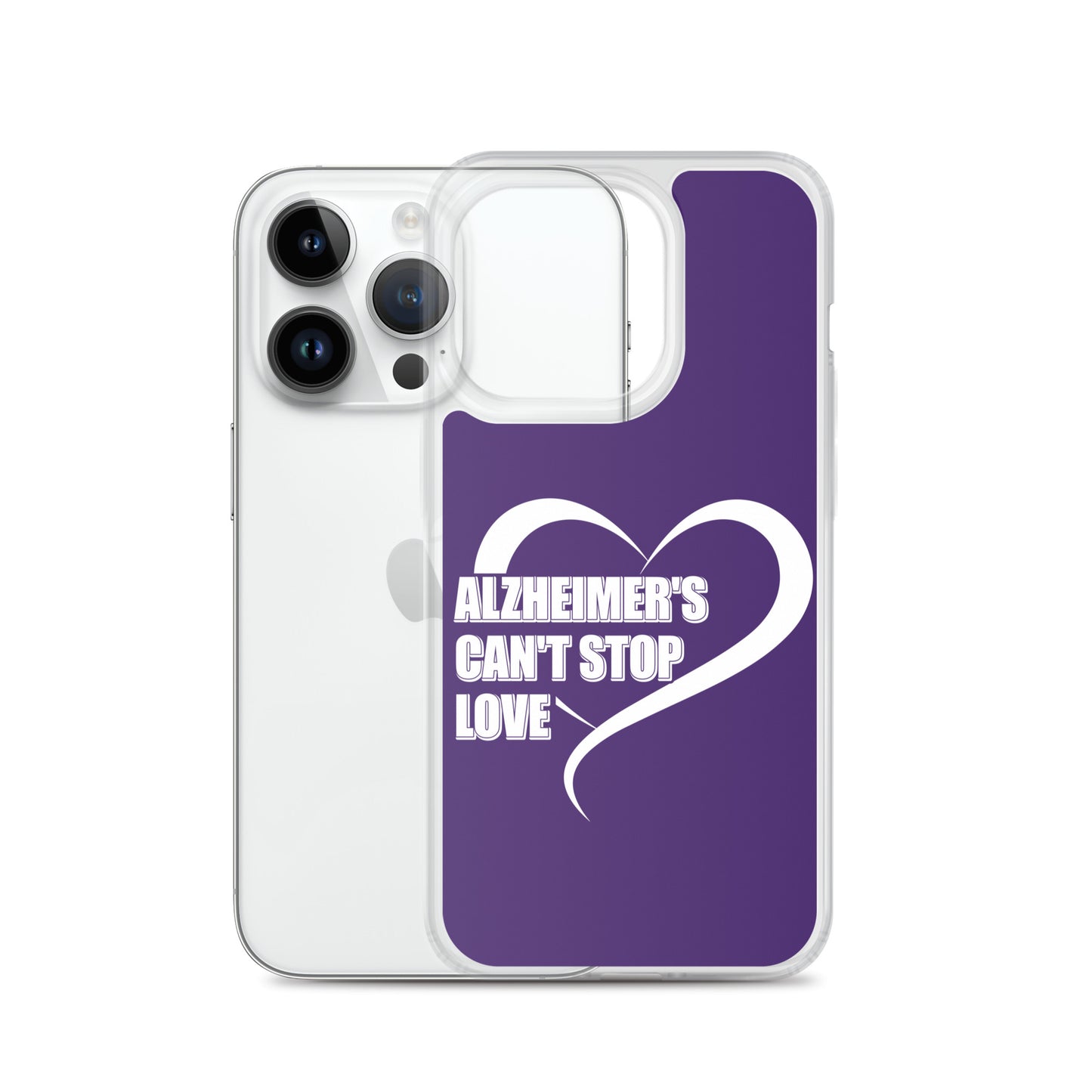 Alzheimer's Awareness Purple Perfect Fit Phone Case for iPhone®