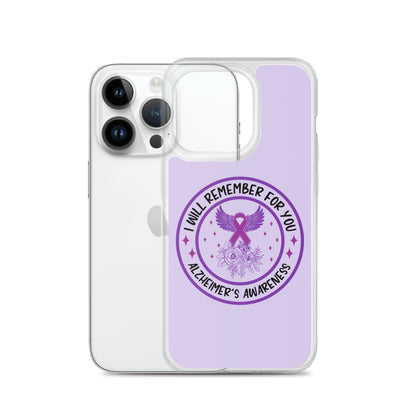 Alzheimer's Awareness Purple Perfect Fit Phone Case for iPhone®