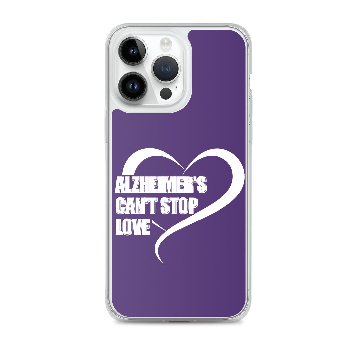 Alzheimer's Awareness Purple Perfect Fit Phone Case for iPhone®