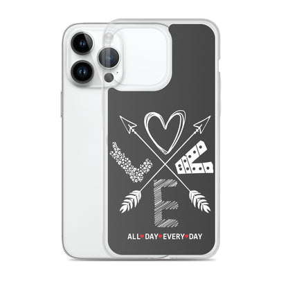 Love All Day Every Day Eclipse Back Perfect Fit Phone Case for iPhone®