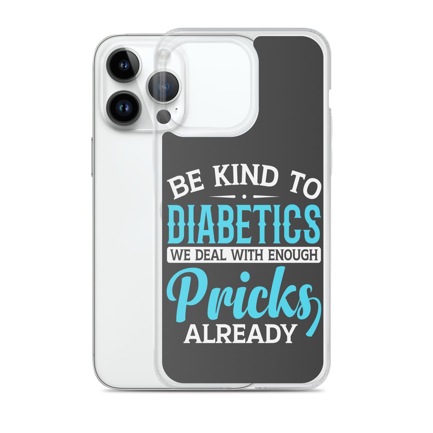 Diabetes Awareness Eclipse Perfect Fit Phone Case for iPhone®