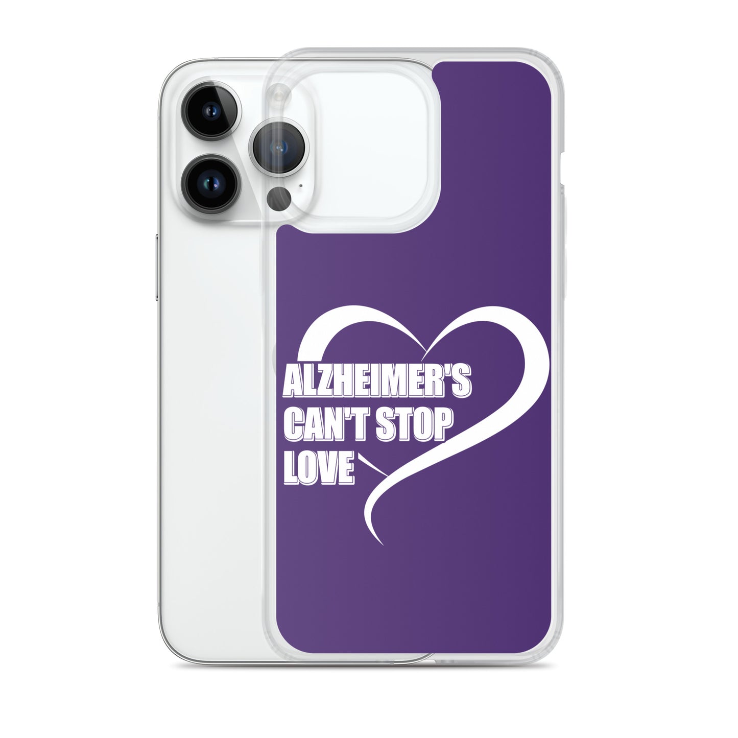 Alzheimer's Awareness Purple Perfect Fit Phone Case for iPhone®