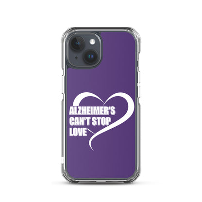 Alzheimer's Awareness Purple Perfect Fit Phone Case for iPhone®