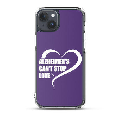 Alzheimer's Awareness Purple Perfect Fit Phone Case for iPhone®