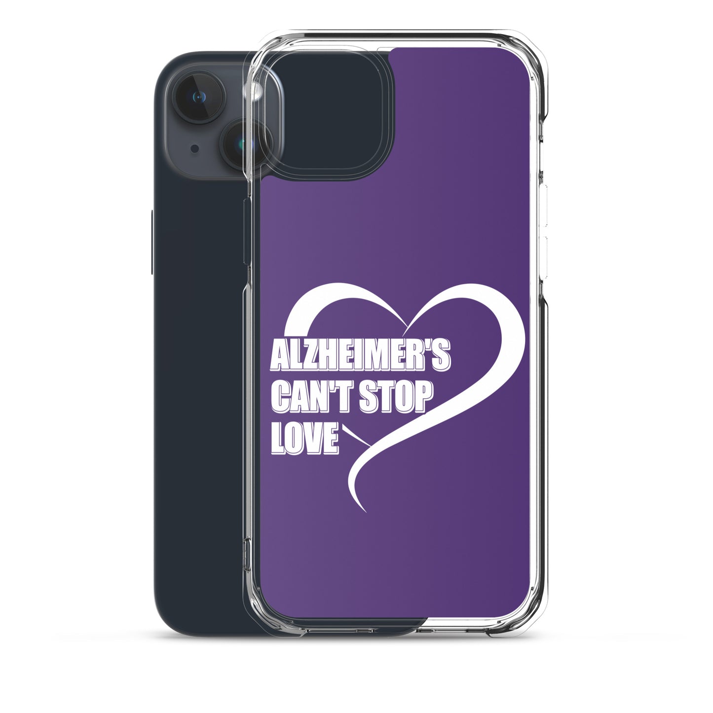 Alzheimer's Awareness Purple Perfect Fit Phone Case for iPhone®