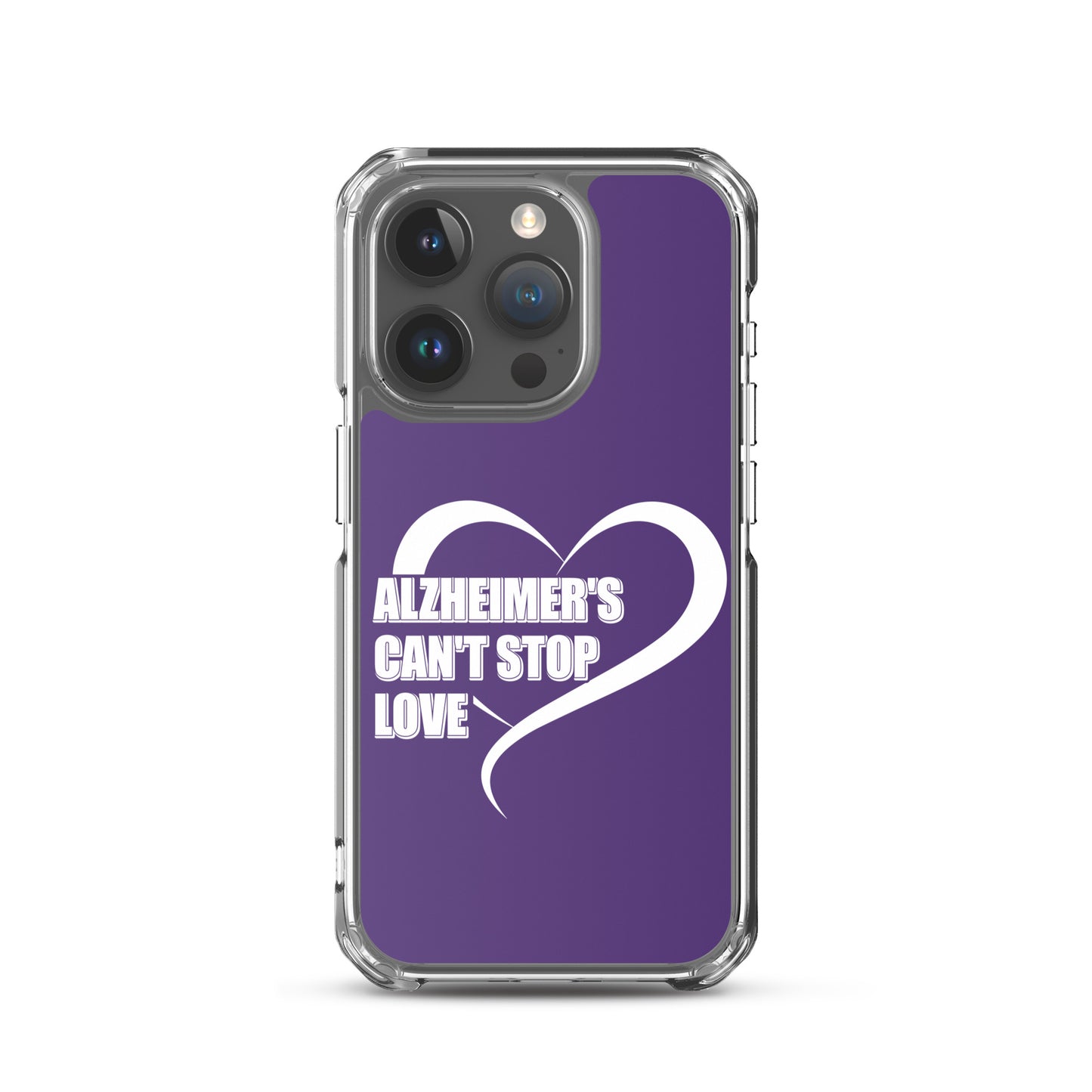 Alzheimer's Awareness Purple Perfect Fit Phone Case for iPhone®