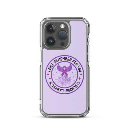 Alzheimer's Awareness Purple Perfect Fit Phone Case for iPhone®