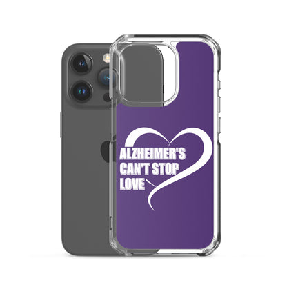 Alzheimer's Awareness Purple Perfect Fit Phone Case for iPhone®