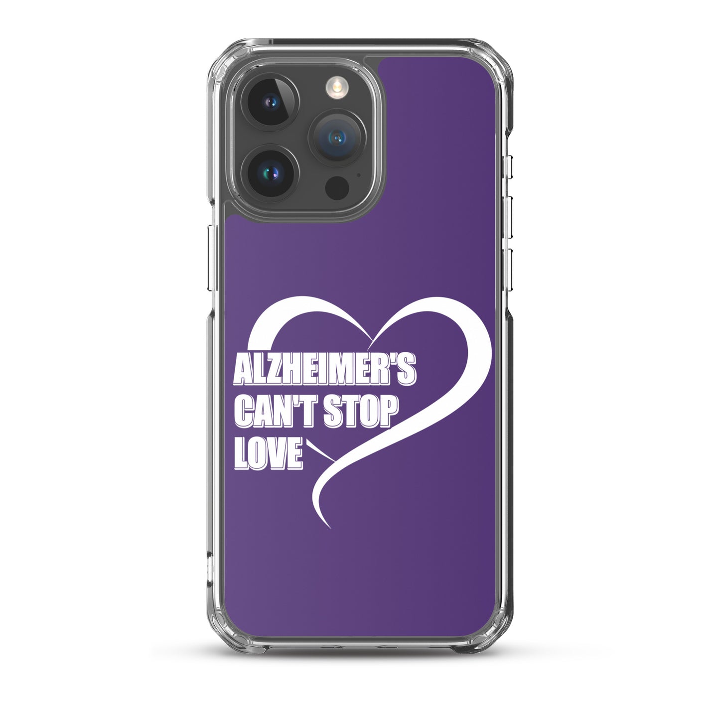 Alzheimer's Awareness Purple Perfect Fit Phone Case for iPhone®