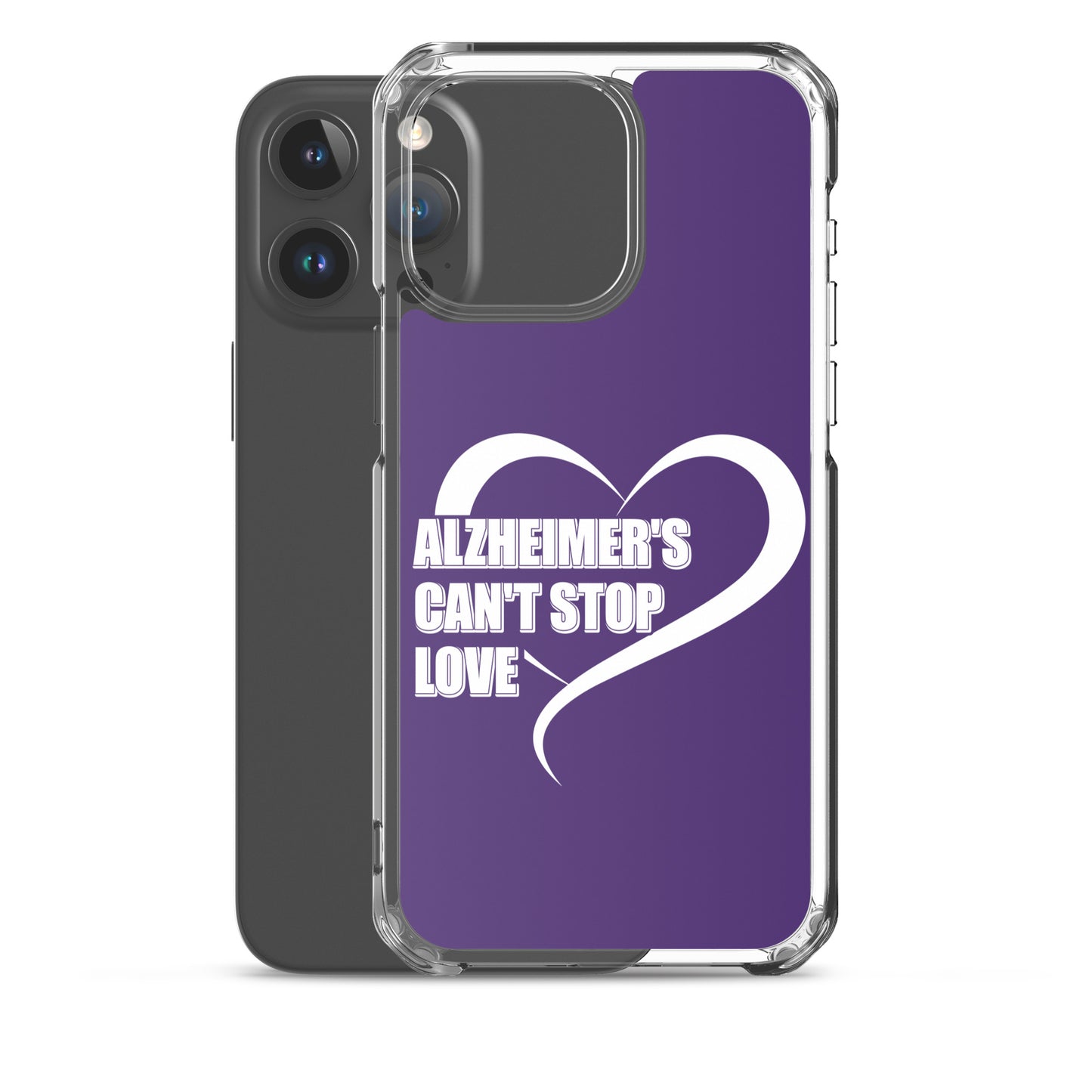 Alzheimer's Awareness Purple Perfect Fit Phone Case for iPhone®