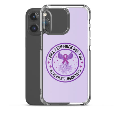 Alzheimer's Awareness Purple Perfect Fit Phone Case for iPhone®