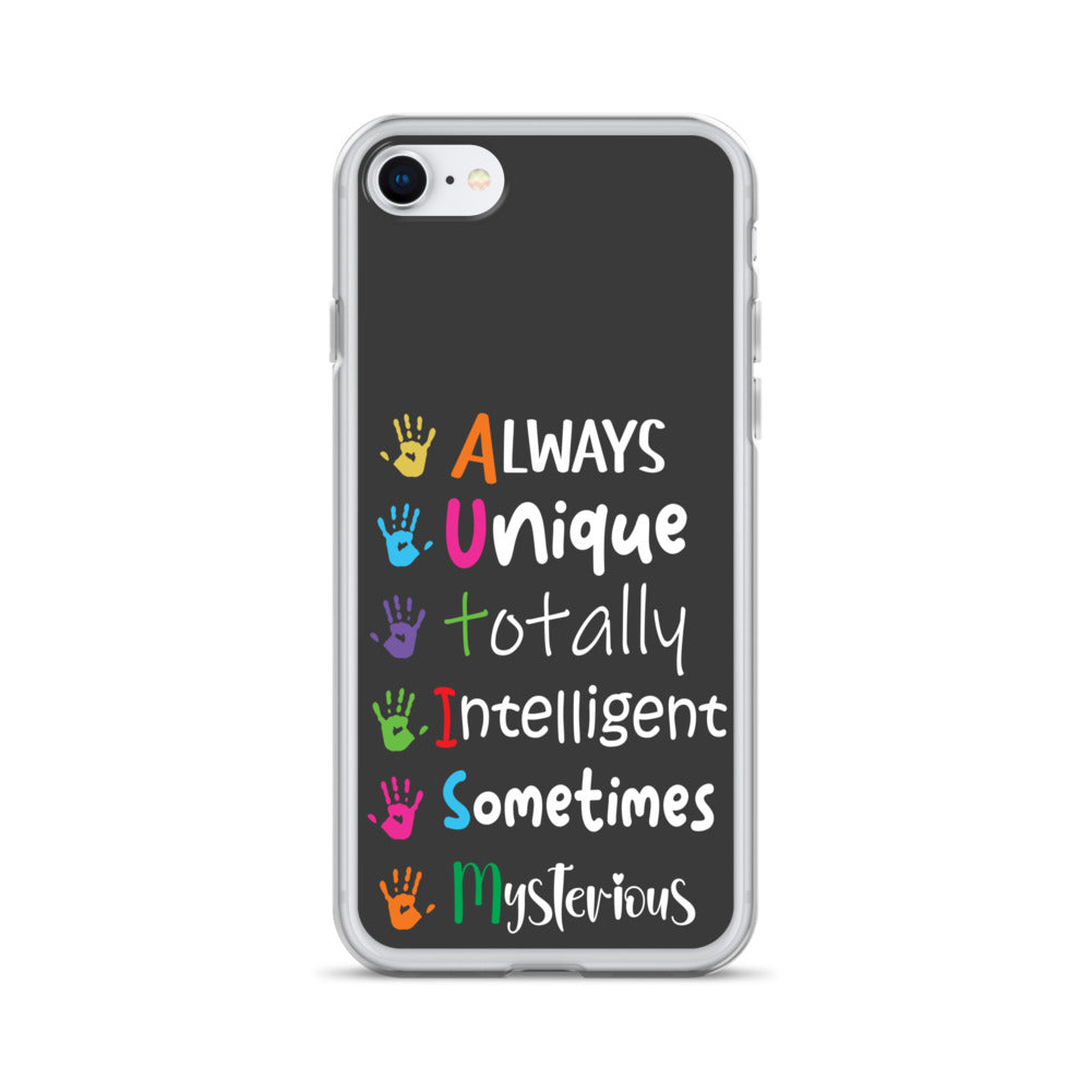 Autism Acceptance Together Eclipse Back Perfect Fit Phone Case for iPhone®