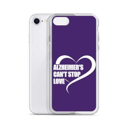 Alzheimer's Awareness Purple Perfect Fit Phone Case for iPhone®