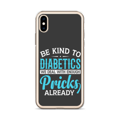 Diabetes Awareness Eclipse Perfect Fit Phone Case for iPhone®