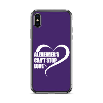 Alzheimer's Awareness Purple Perfect Fit Phone Case for iPhone®