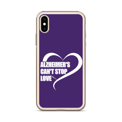 Alzheimer's Awareness Purple Perfect Fit Phone Case for iPhone®