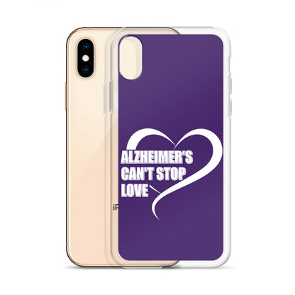 Alzheimer's Awareness Purple Perfect Fit Phone Case for iPhone®