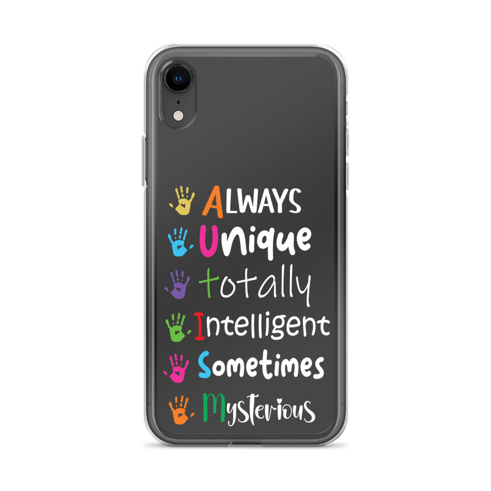 Autism Acceptance Together Eclipse Back Perfect Fit Phone Case for iPhone®