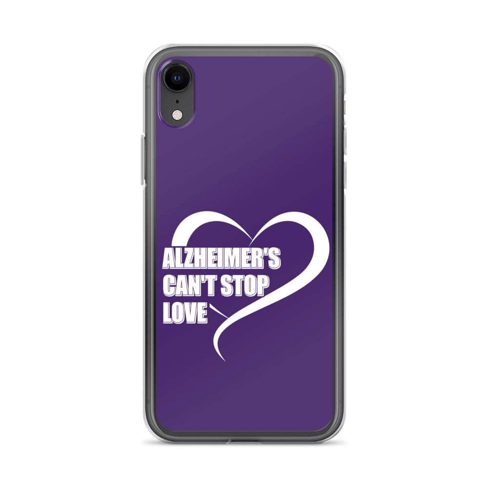 Alzheimer's Awareness Purple Perfect Fit Phone Case for iPhone®