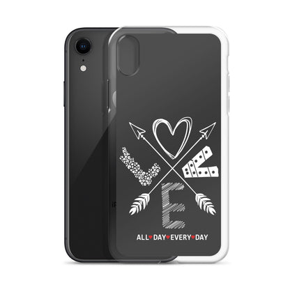 Love All Day Every Day Eclipse Back Perfect Fit Phone Case for iPhone®