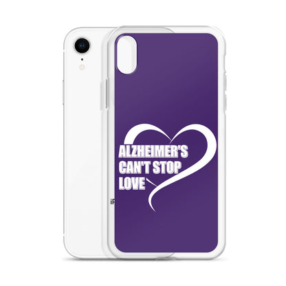 Alzheimer's Awareness Purple Perfect Fit Phone Case for iPhone®