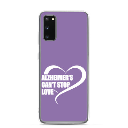 Alzheimer's Awareness Purple Perfect Fit Phone Case for for Samsung®