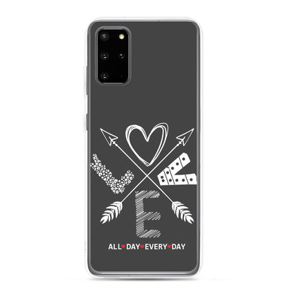 Love All Day Every Day Eclipse Back Perfect Fit Phone Case for Samsung®