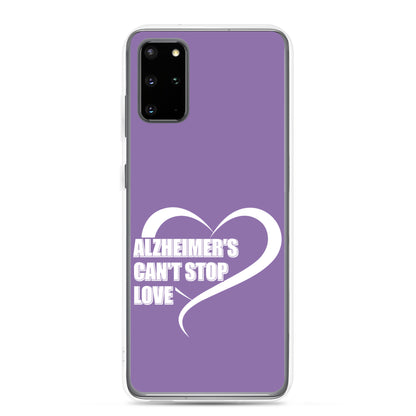 Alzheimer's Awareness Purple Perfect Fit Phone Case for for Samsung®