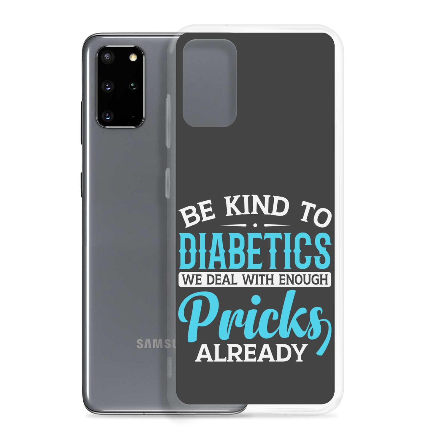 Diabetes Awareness Eclipse Perfect Fit Phone Case for Samsung®