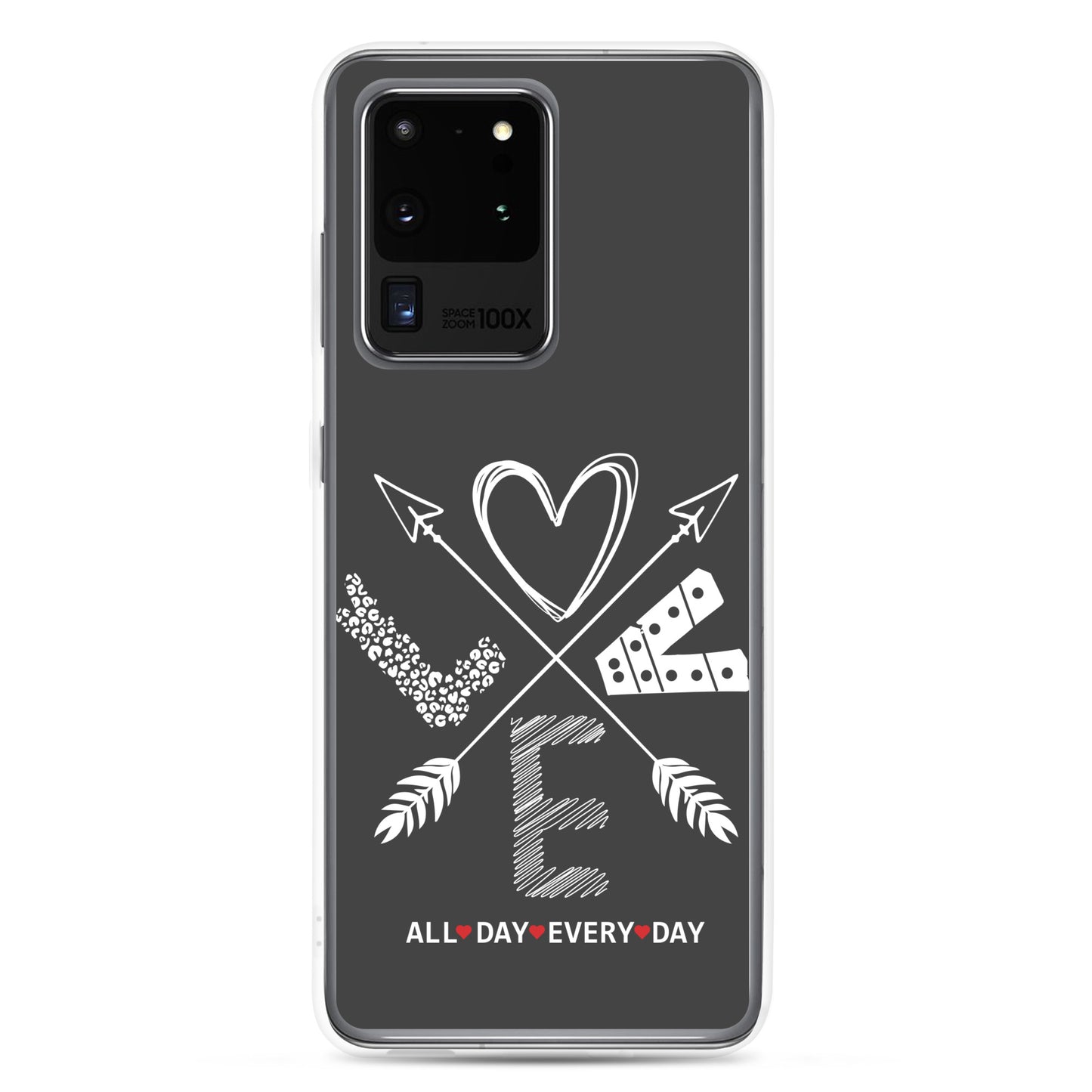 Love All Day Every Day Eclipse Back Perfect Fit Phone Case for Samsung®