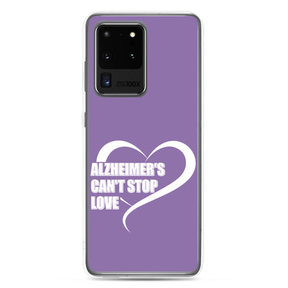 Alzheimer's Awareness Purple Perfect Fit Phone Case for for Samsung®