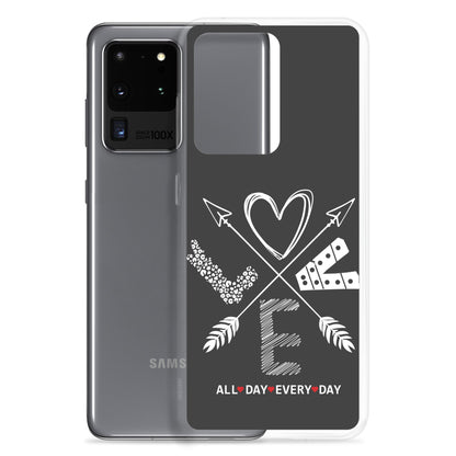 Love All Day Every Day Eclipse Back Perfect Fit Phone Case for Samsung®