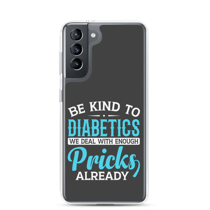 Diabetes Awareness Eclipse Perfect Fit Phone Case for Samsung®