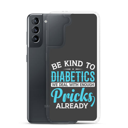 Diabetes Awareness Eclipse Perfect Fit Phone Case for Samsung®