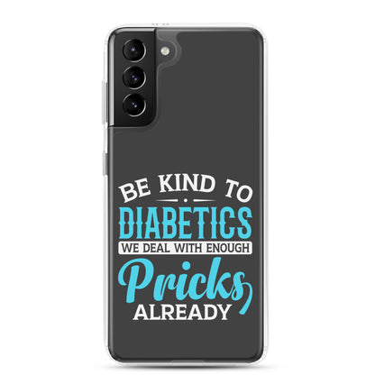 Diabetes Awareness Eclipse Perfect Fit Phone Case for Samsung®