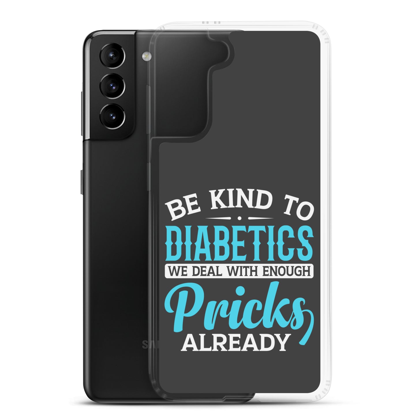 Diabetes Awareness Eclipse Perfect Fit Phone Case for Samsung®