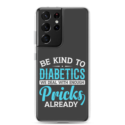 Diabetes Awareness Eclipse Perfect Fit Phone Case for Samsung®