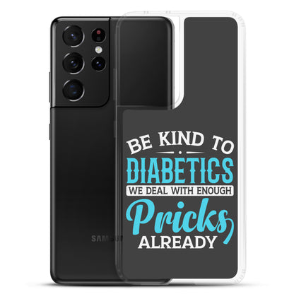 Diabetes Awareness Eclipse Perfect Fit Phone Case for Samsung®