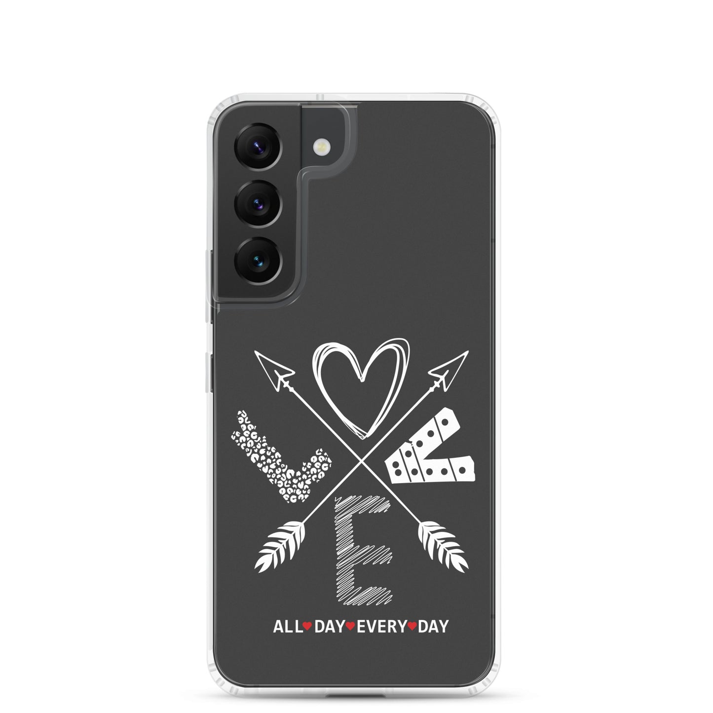 Love All Day Every Day Eclipse Back Perfect Fit Phone Case for Samsung®