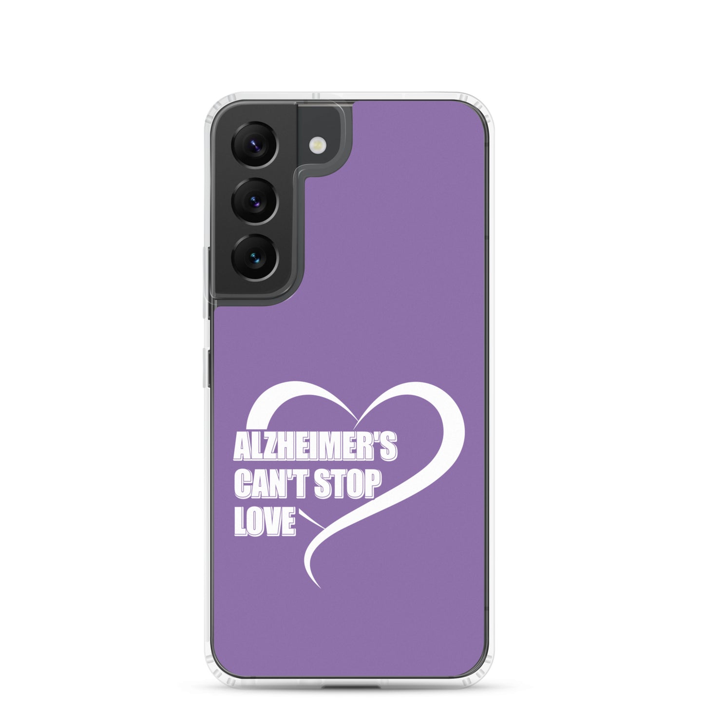 Alzheimer's Awareness Purple Perfect Fit Phone Case for for Samsung®