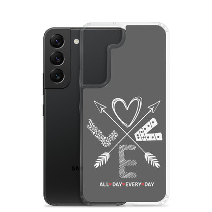 Love All Day Every Day Eclipse Back Perfect Fit Phone Case for Samsung®