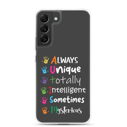 Autism Acceptance Together Eclipse Back Perfect Fit Phone Case for Samsung®